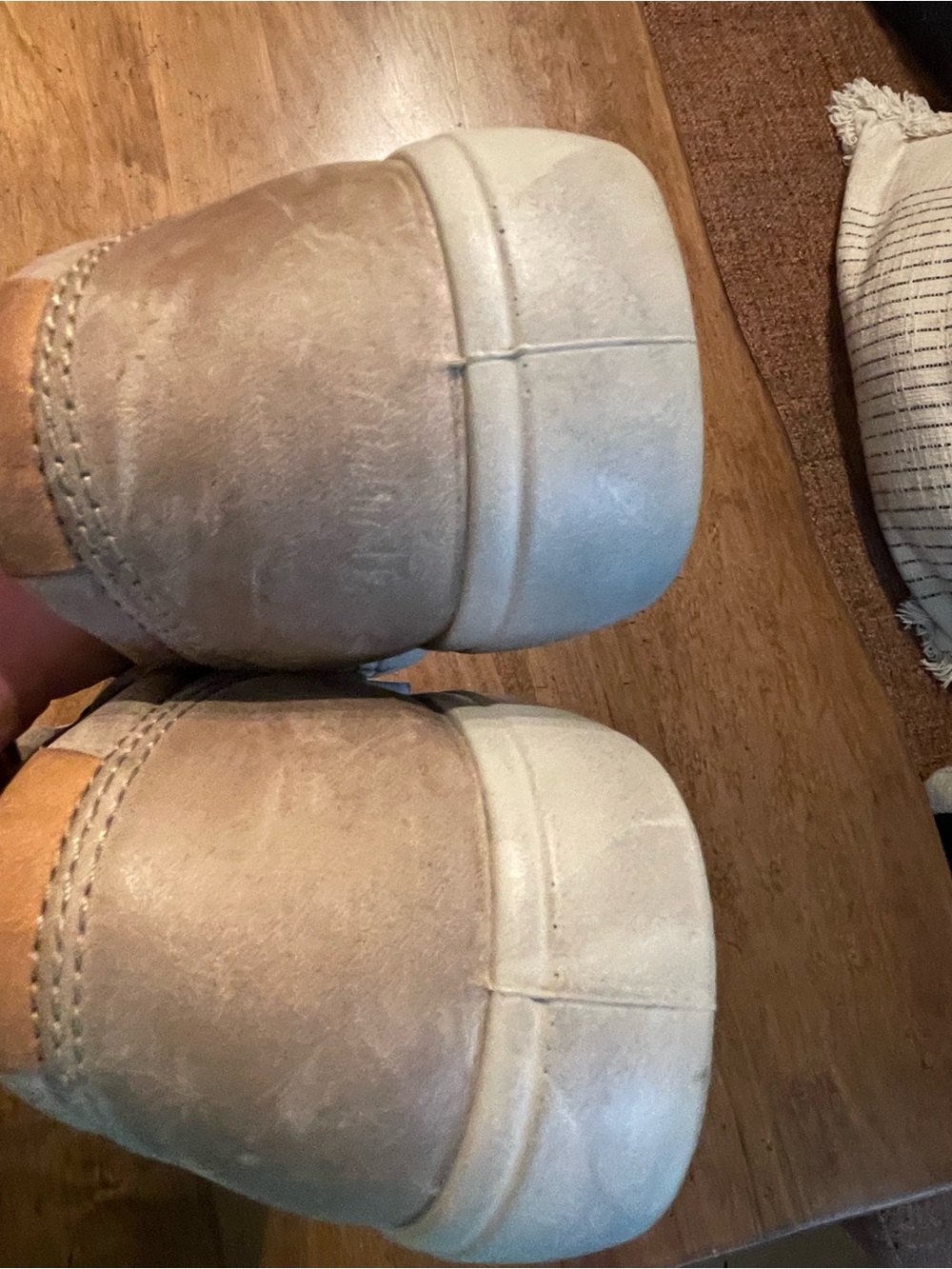 Ecco Men's Taupe Leather Lace-Up Sneakers - Picture 2 of 7